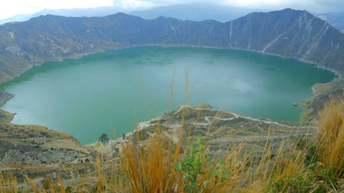 有关厄瓜多尔, 基洛托阿火山, 天性的免费素材视频