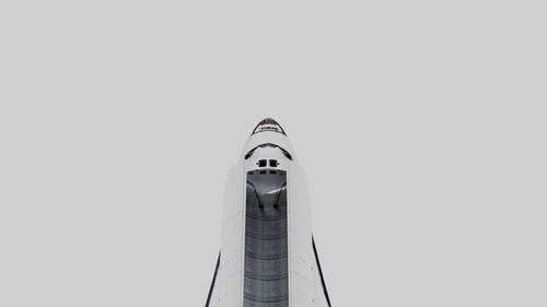 有关太空梭, 朴素的背景, 火箭飞船的免费素材视频