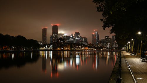 有关人行道, 城市, 城市的灯光的免费素材视频