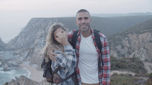有关一对, 人, 优美的风景的免费素材视频