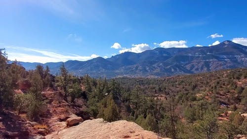 有关天性, 天空, 山的免费素材视频