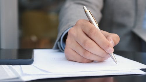 有关原子笔, 手写, 文件的免费素材视频