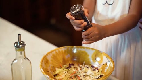 有关儿童, 厨房岛, 可爱的免费素材视频