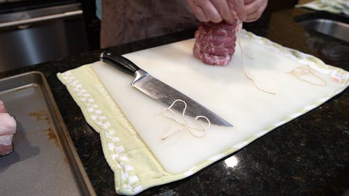 有关备餐, 刀, 切菜板的免费素材视频