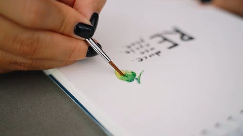 有关信, 刷子, 创作的的免费素材视频