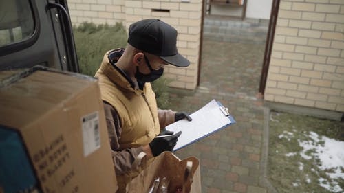 有关交付, 人, 信使的免费素材视频