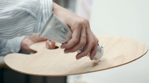 有关涂料, 女人, 手的免费素材视频