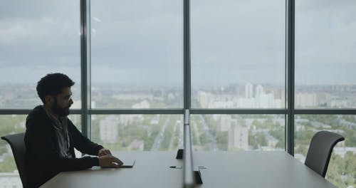 有关人, 雇员, 坐的免费素材视频