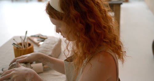 有关围裙, 女人, 扁平化的免费素材视频