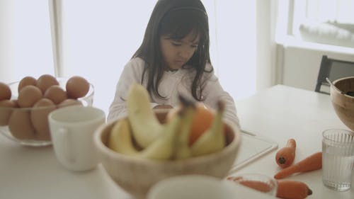 有关备餐, 儿童, 刀的免费素材视频