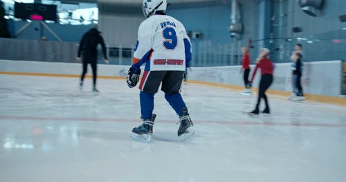 有关儿童, 全景, 冰球的免费素材视频