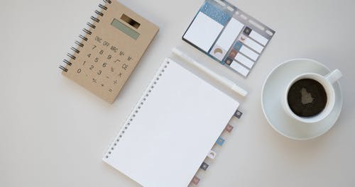有关Flatlay, 咖啡杯, 书桌的免费素材视频