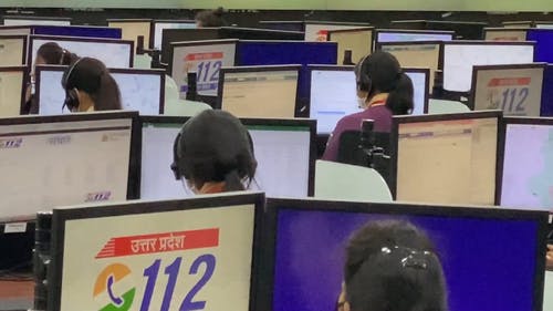 有关呼叫中心办公室, 室内, 工作区的免费素材视频