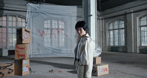有关和平主义, 和平抗议, 女人的免费素材视频