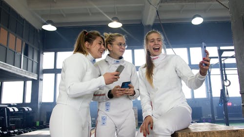 有关保护, 击剑, 击剑外套的免费素材视频