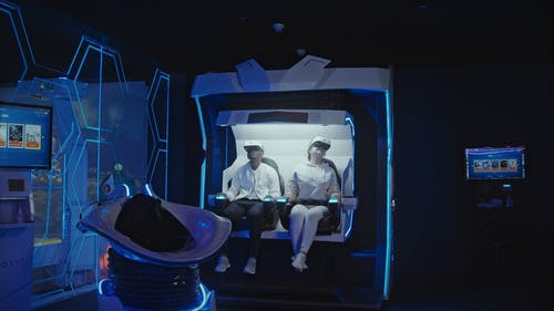 有关VR, 一对, 互动的免费素材视频