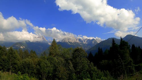 有关天性, 天空, 山的免费素材视频