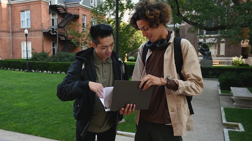 有关同学, 商量, 大学生的免费素材视频