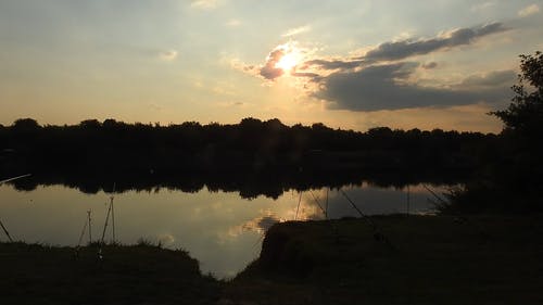 有关家伙, 剪影, 坝的免费素材视频