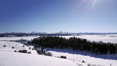 有关下雪的, 冬季, 冷的免费素材视频