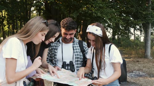 有关地图, 旅行者, 旅游慾的免费素材视频