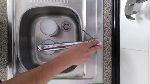 有关下沉, 俯视图, 厨房的免费素材视频