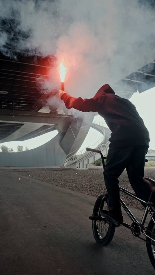 有关BMX, 反叛, 在桥下的免费素材视频
