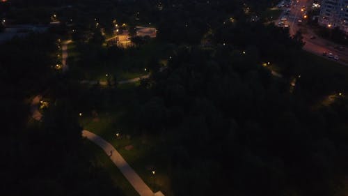 有关公园, 夜间, 户外的免费素材视频