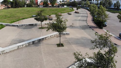 有关公园, 树木, 空中镜头的免费素材视频