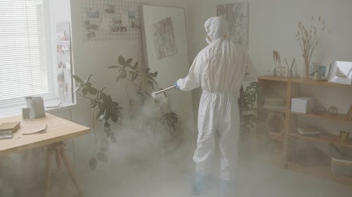 有关个人保护设备, 人, 从上面查看的免费素材视频