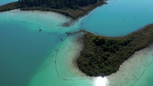 有关天性, 岛屿, 从上面的免费素材视频