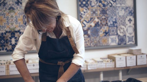 有关创造力, 嗜好, 围裙的免费素材视频