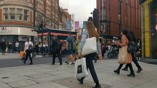 有关步行, 穿越, 行人的免费素材视频