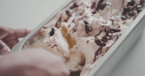 有关乳制品, 冰淇淋甜筒, 可口的的免费素材视频