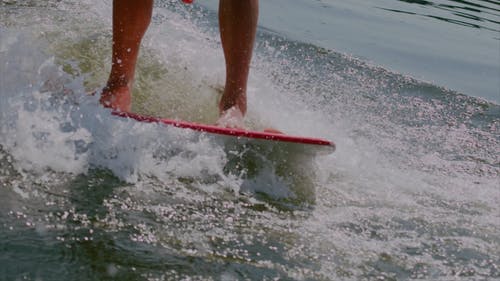 有关wakesurfing, 不露面, 休闲的免费素材视频