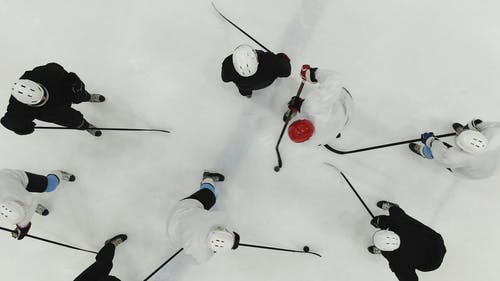 有关俯视图, 冬季运动, 冰的免费素材视频