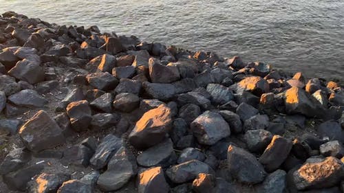 有关岩石, 岸边, 帆船的免费素材视频