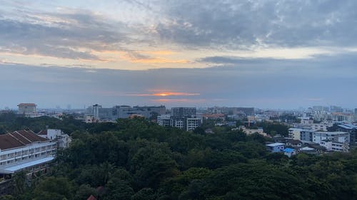 有关城市, 多云的, 天空的免费素材视频