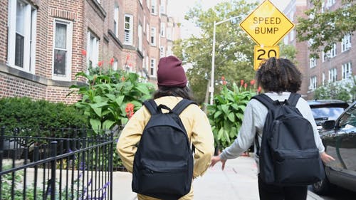 有关不露面, 人行道, 后背的免费素材视频