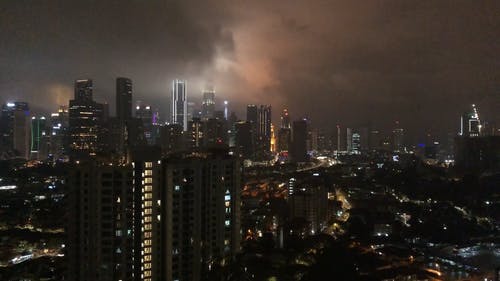 有关吉隆坡, 在晚上, 城市的免费素材视频