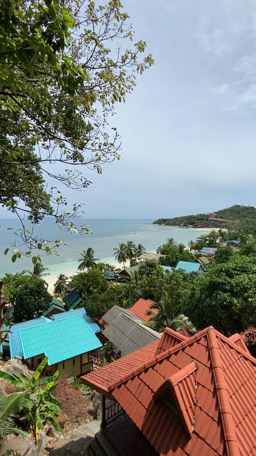 有关亚洲, 从上面查看, 假期的免费素材视频