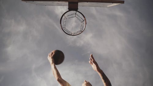 有关上篮, 人, 低角度拍摄的免费素材视频