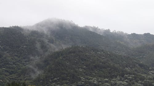 有关不清楚, 山, 山谷的免费素材视频