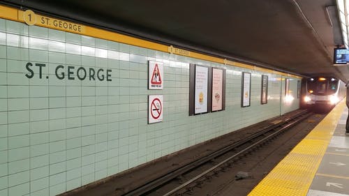 有关列车, 地铁, 地铁月台的免费素材视频