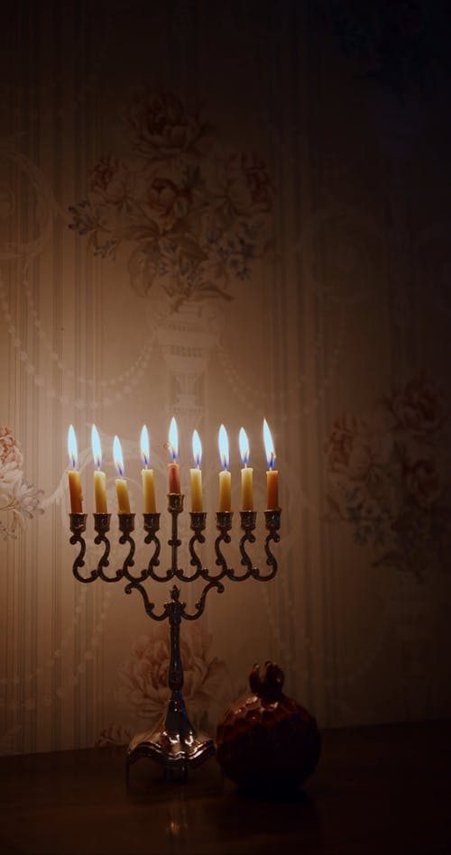 有关hanukkiah, whatsapp状态视频, 信仰的免费素材视频