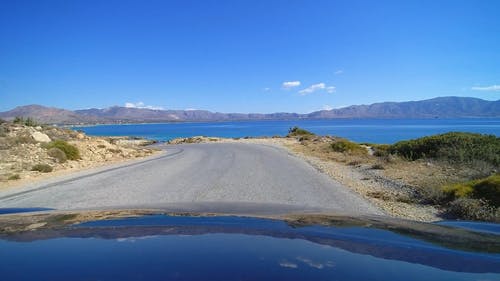 有关公路旅行, 山, 岩石海岸的免费素材视频