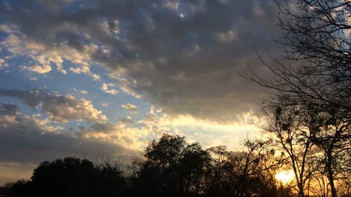 有关天空, 太阳, 日落的免费素材视频