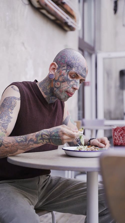 有关健康食品, 刺青, 刺青的的免费素材视频