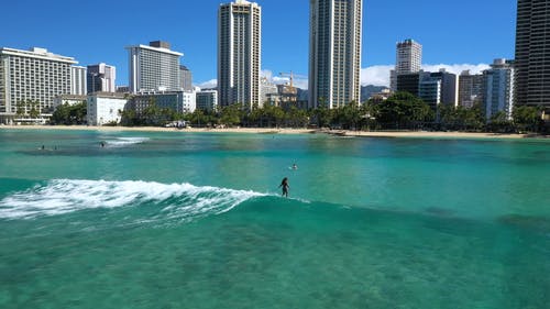 有关城市背景, 天堂, 招手的免费素材视频