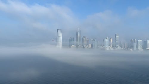 有关城市, 多云的, 天空的免费素材视频